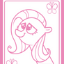 Pinkie's Fluttershy Drawing - Vector