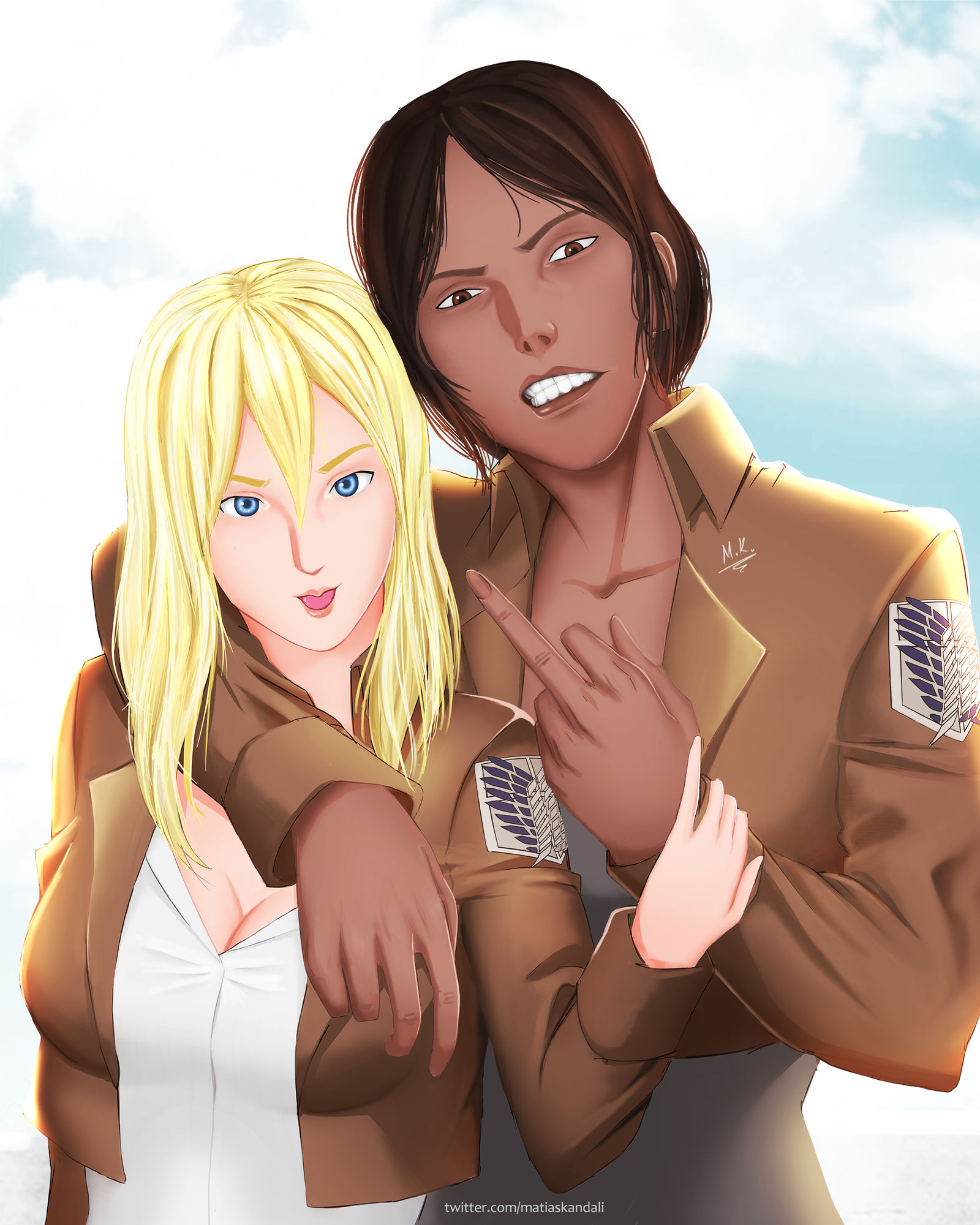 pics Historia X Ymir ymir x historia by kandali on deviantart