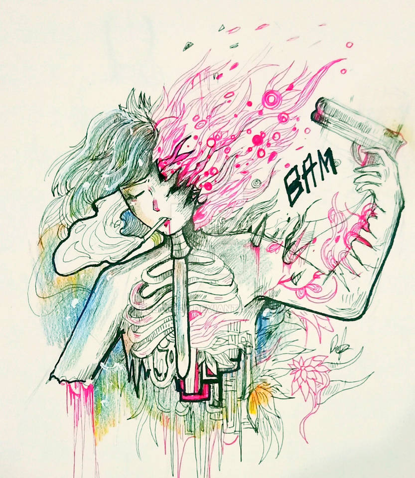 Self Destruct Drawing Self destruction by DebDeb02 on DeviantArt