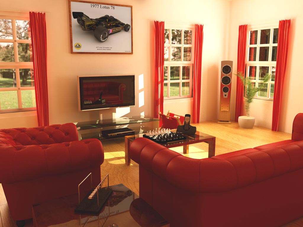 Living Room by neilgrocock