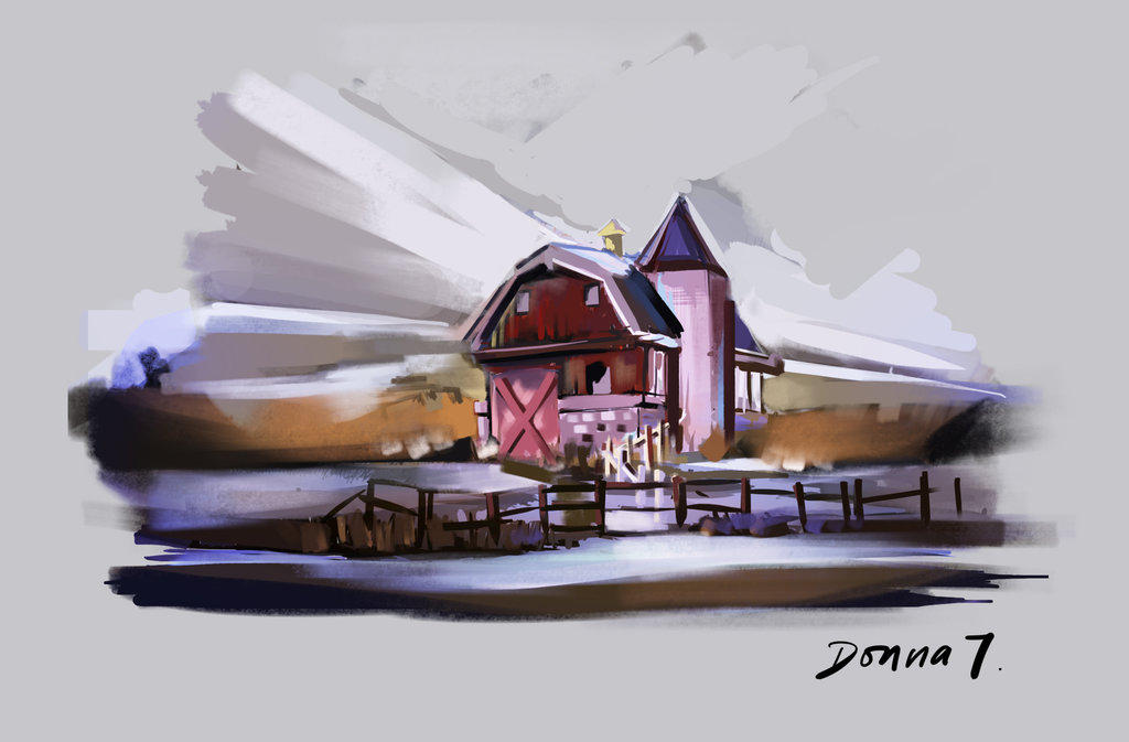 Farm House by donnatgonuts on DeviantArt