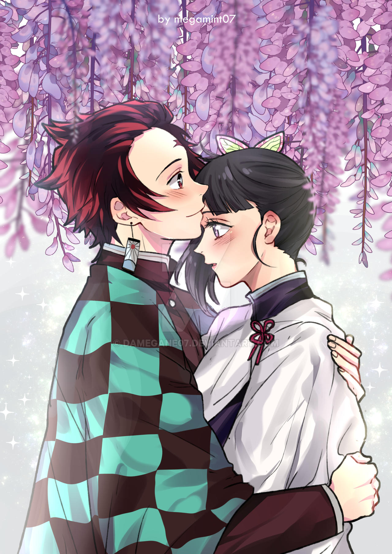 Tanjiro x Kanao by daMegane07 on DeviantArt
