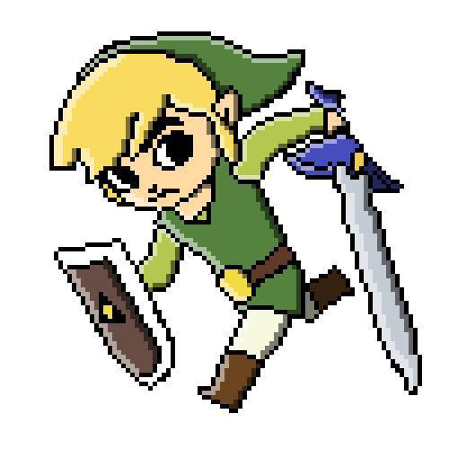 Pixelated: Toon Link