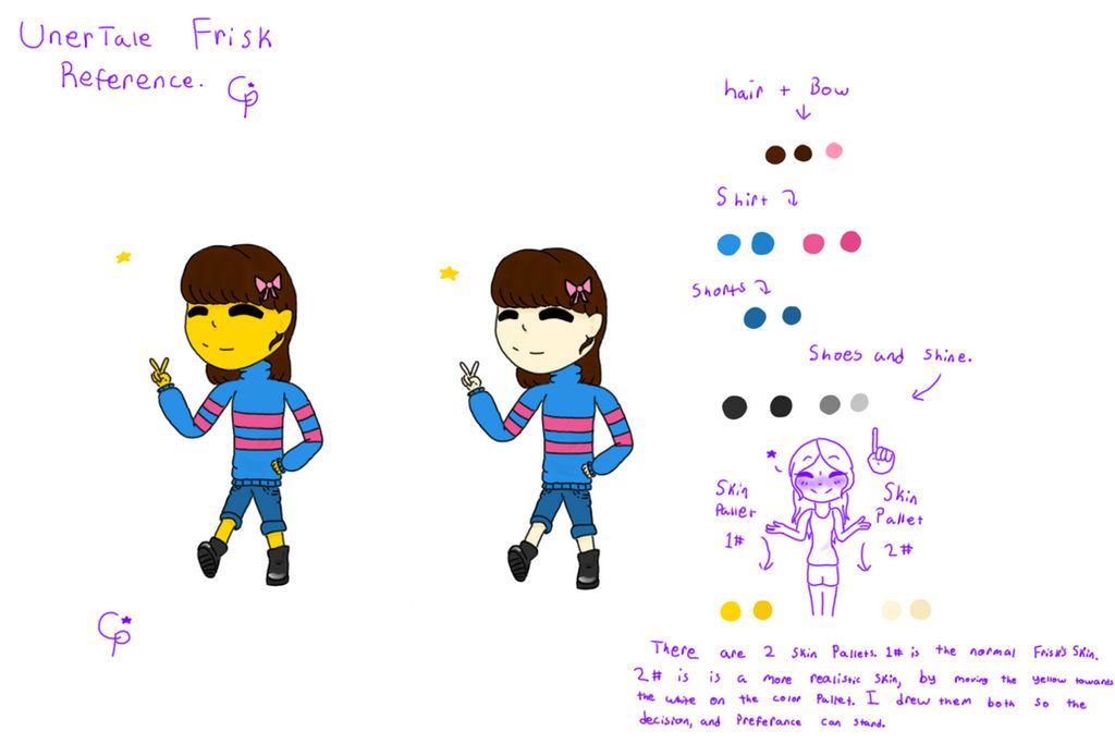 Frisk Expression UnderTale Frisk Reference by chixhip12 on DeviantArt