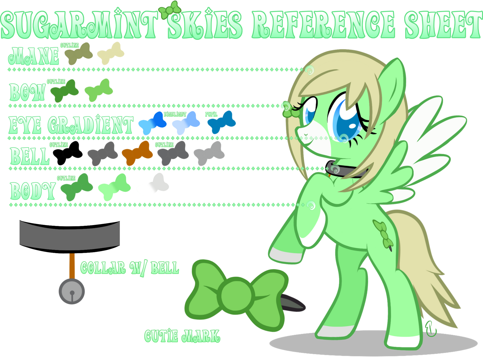 Sugarmint Skies Reference Sheet