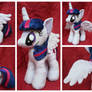 Princess Twilight Plushie (Open Wing)