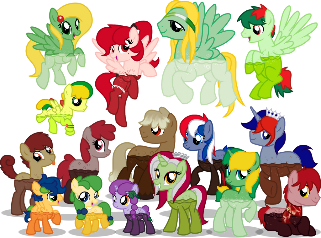Mlp Soad Meet the Soda Ponies! by equinepalette on DeviantArt