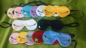 Pony Sleep Masks by equinepalette Pony Sleep Masks by equinepalette