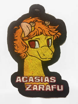 Acasias Zarafu Embroidered Badge