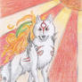 Amaterasu the goddess of sun