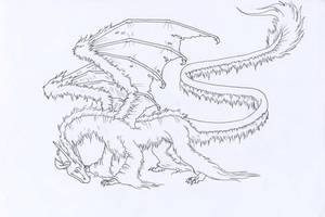 Furry winged  dragon 2