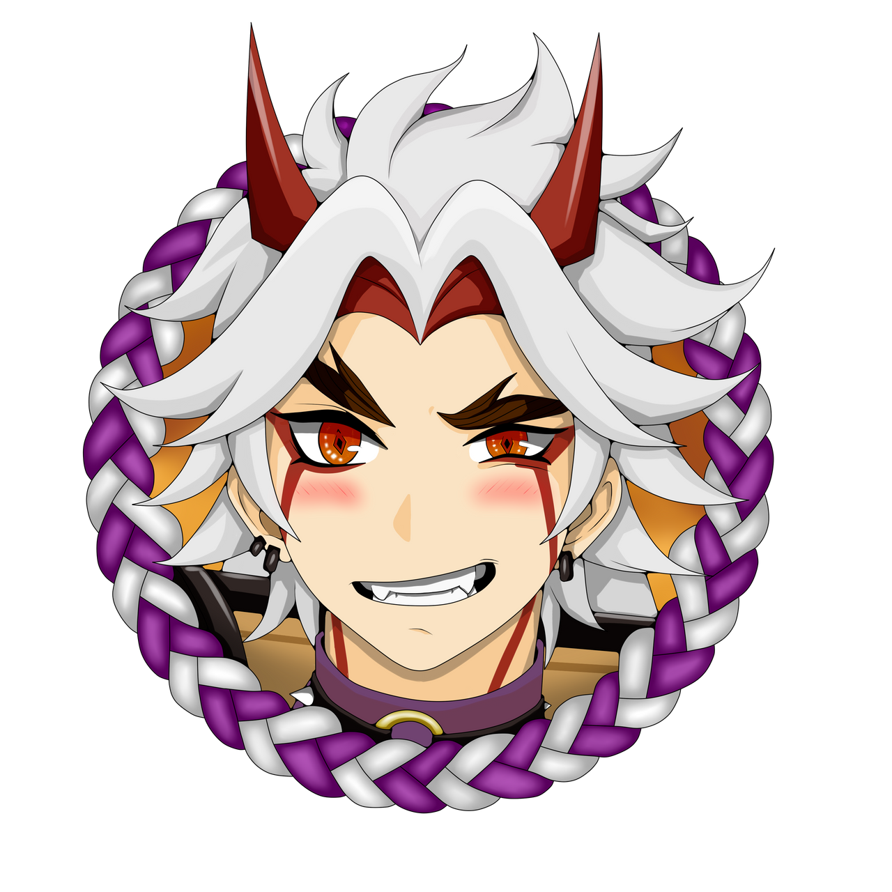 Itto by Tenshinami on DeviantArt
