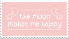 moon stamp by creamwave