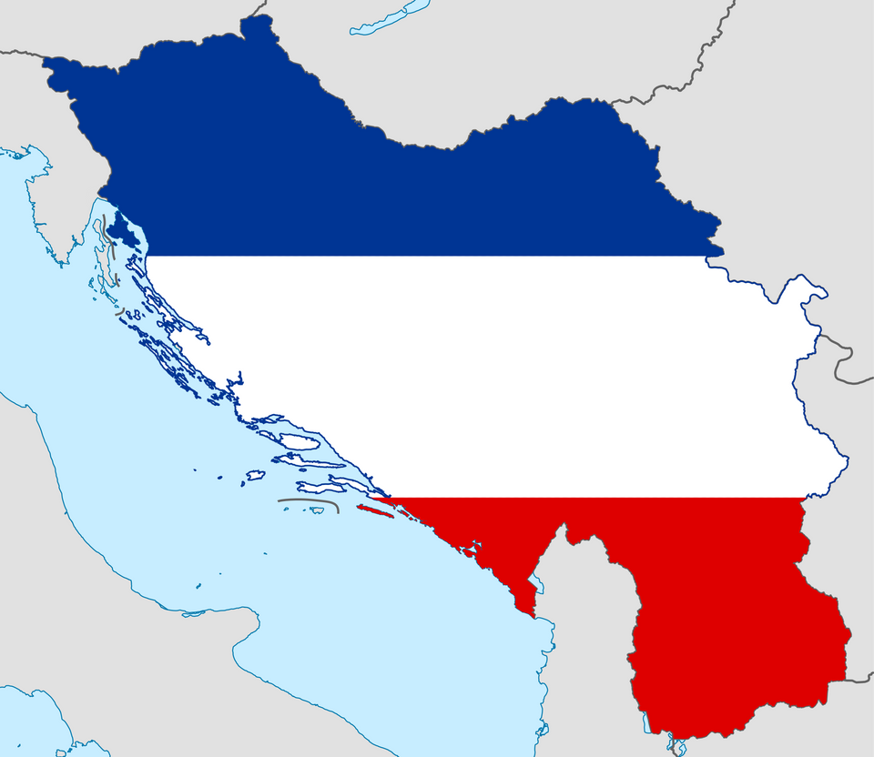 Flag Map Of The Kingdom Of S C S Yugoslavia By Yugomeister On DeviantArt flag-map-of-the-kingdom-of-s-c-s-yugoslavia-by-yugomeister-on-deviantart