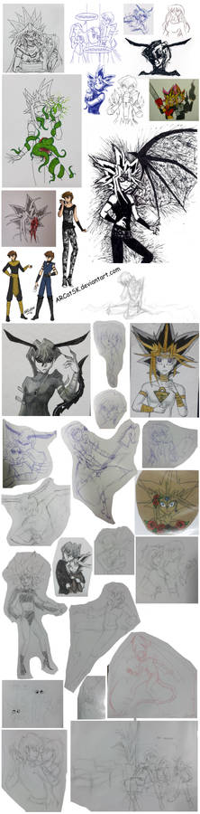 Yu-Gi-Oh! Sketchdump 6