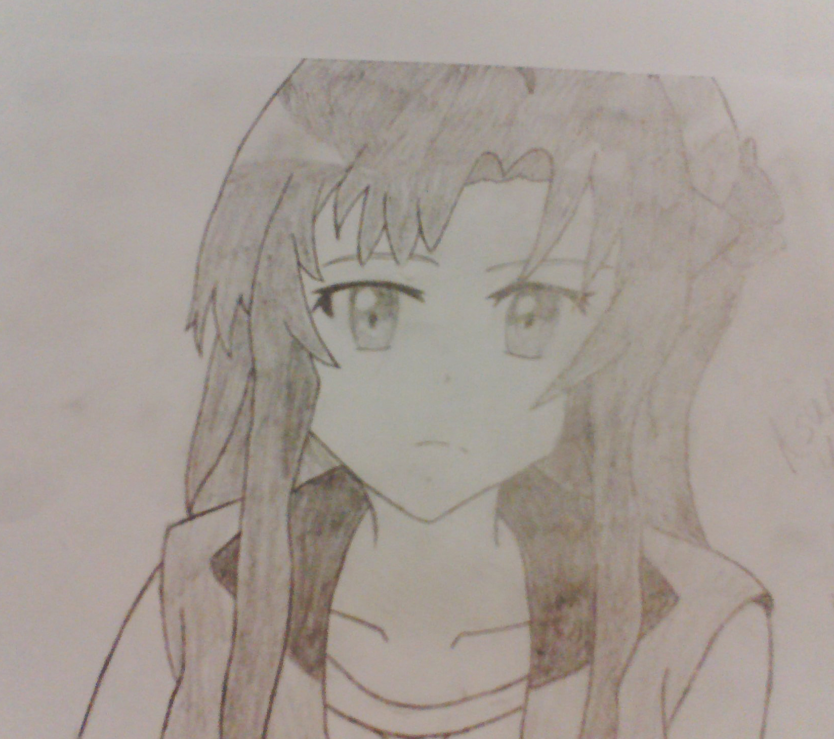 Asuna Yuki from Sword Art Online drawing