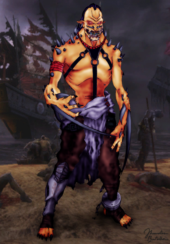 Pre - Mortal Kombat II: Baraka by JhonatasBatalha on DeviantArt