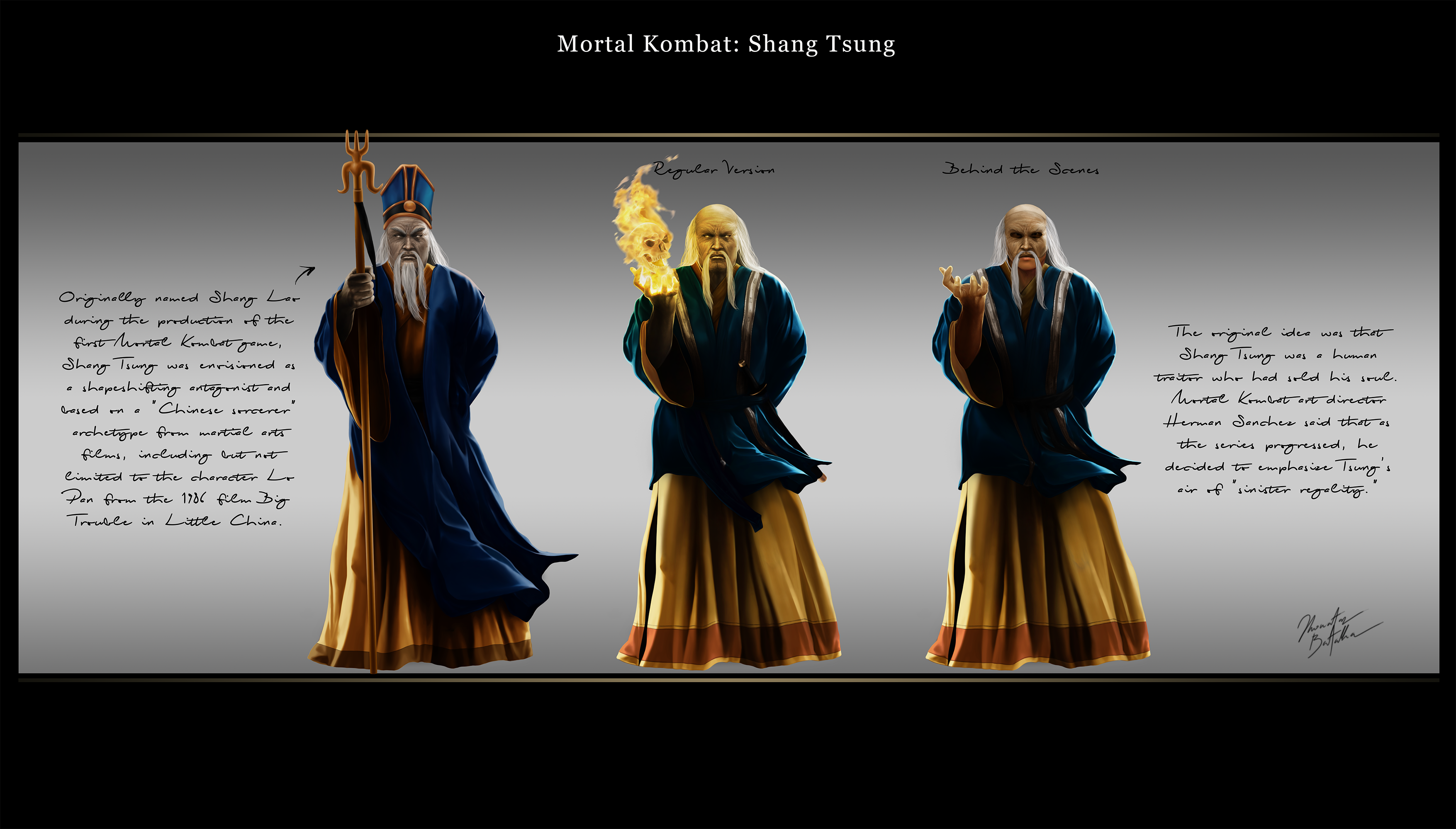 Mortal Kombat 1 Shang Tsung Art Card by BlackIndian36 on DeviantArt