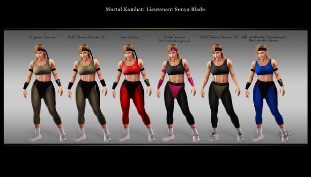 Mortal Kombat: Lt. Sonya Blade