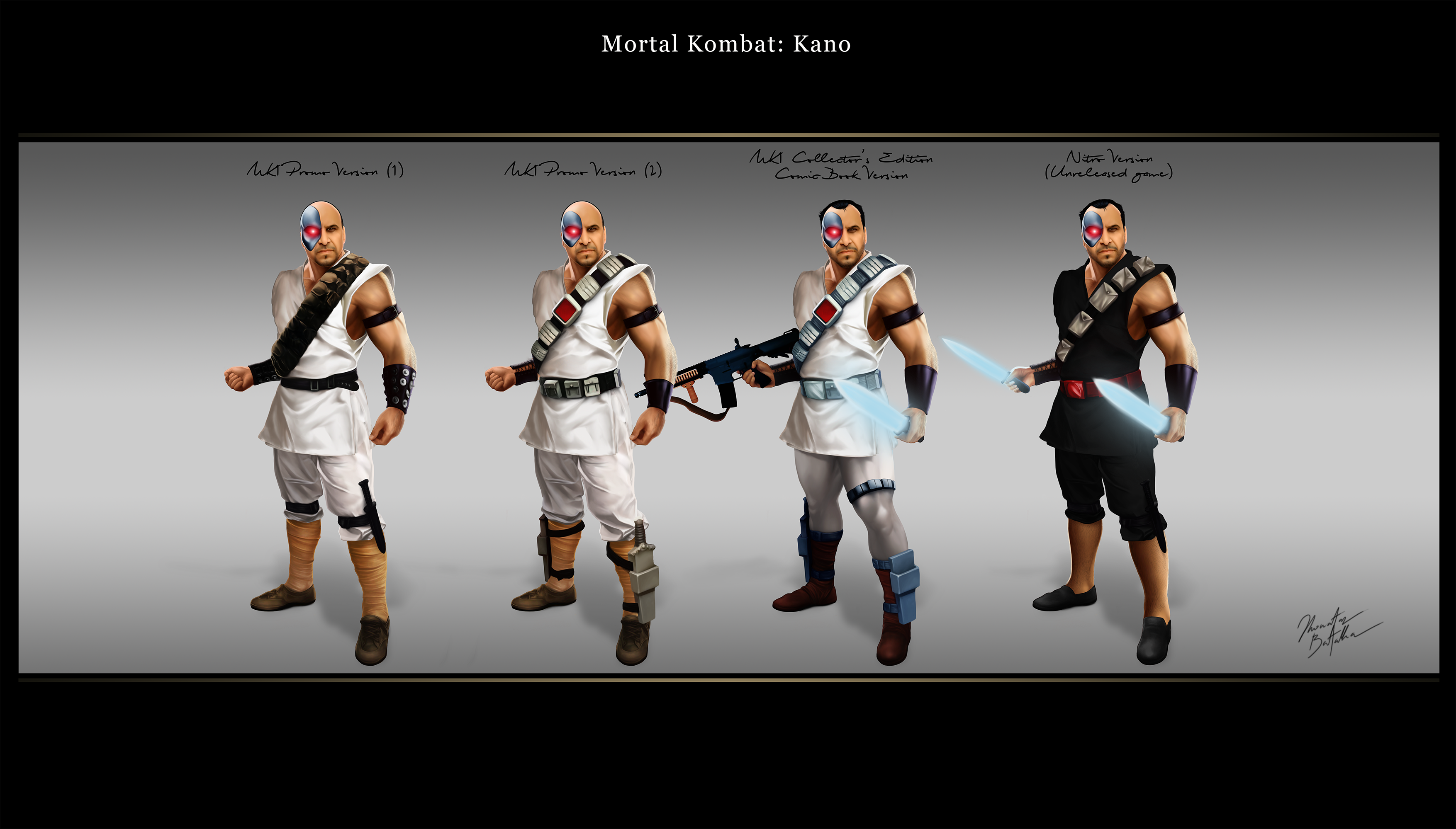 Mortal Kombat: Kano by JhonatasBatalha on DeviantArt