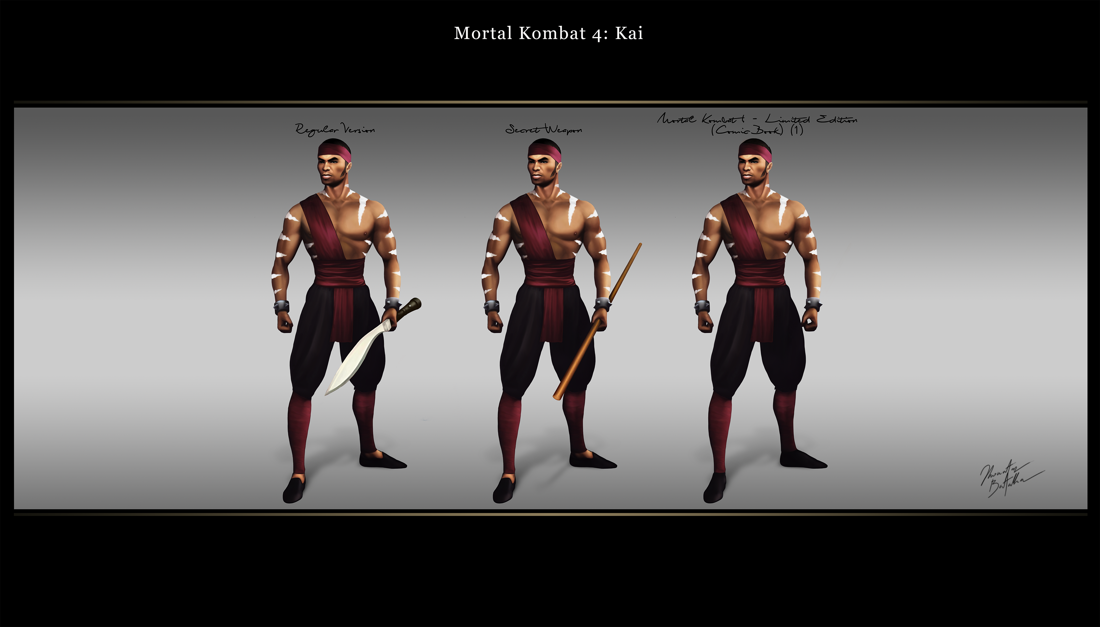 Kai Fatality II - Mortal Kombat 4 (GIF)  Mortal kombat 4, Mortal kombat,  Artwork