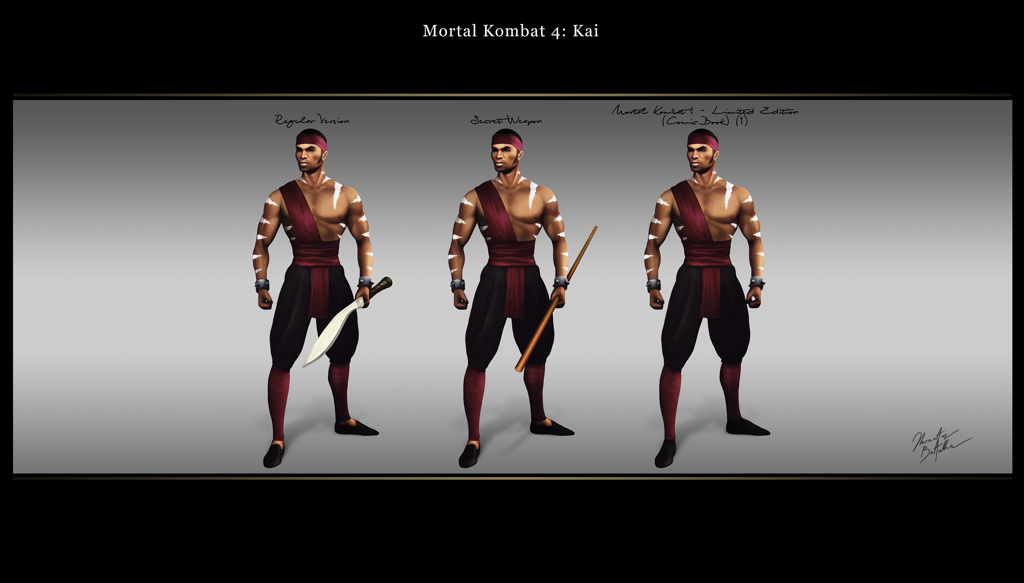 Mortal Kombat: Kano by JhonatasBatalha on DeviantArt