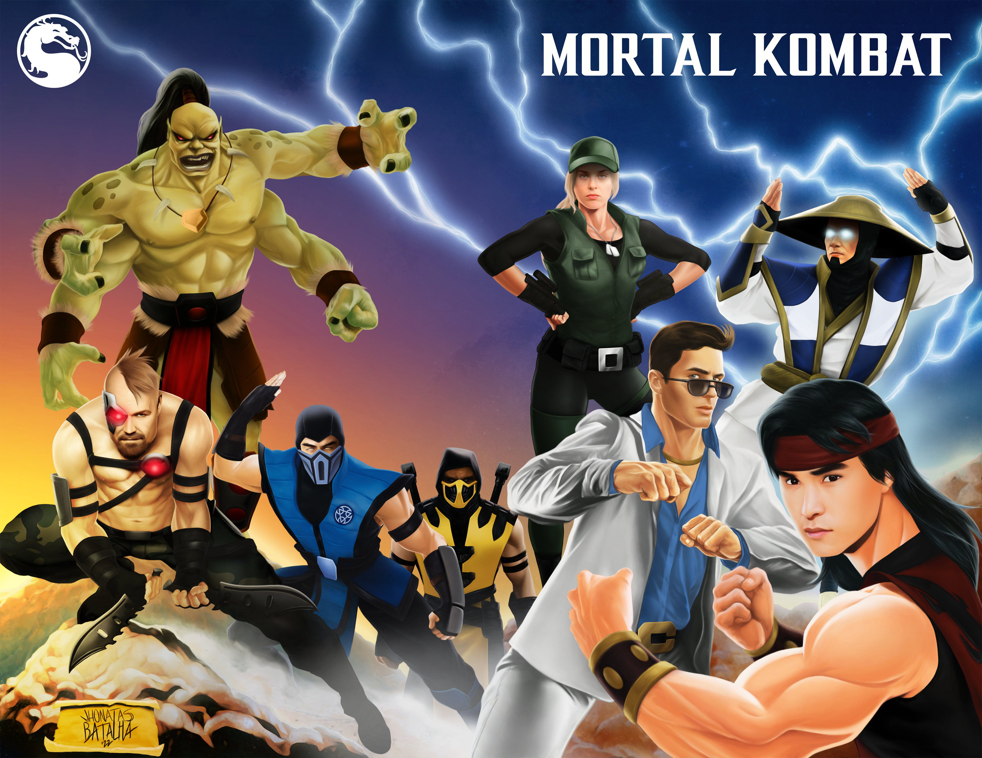 Mortal Kombat: Kano by JhonatasBatalha on DeviantArt