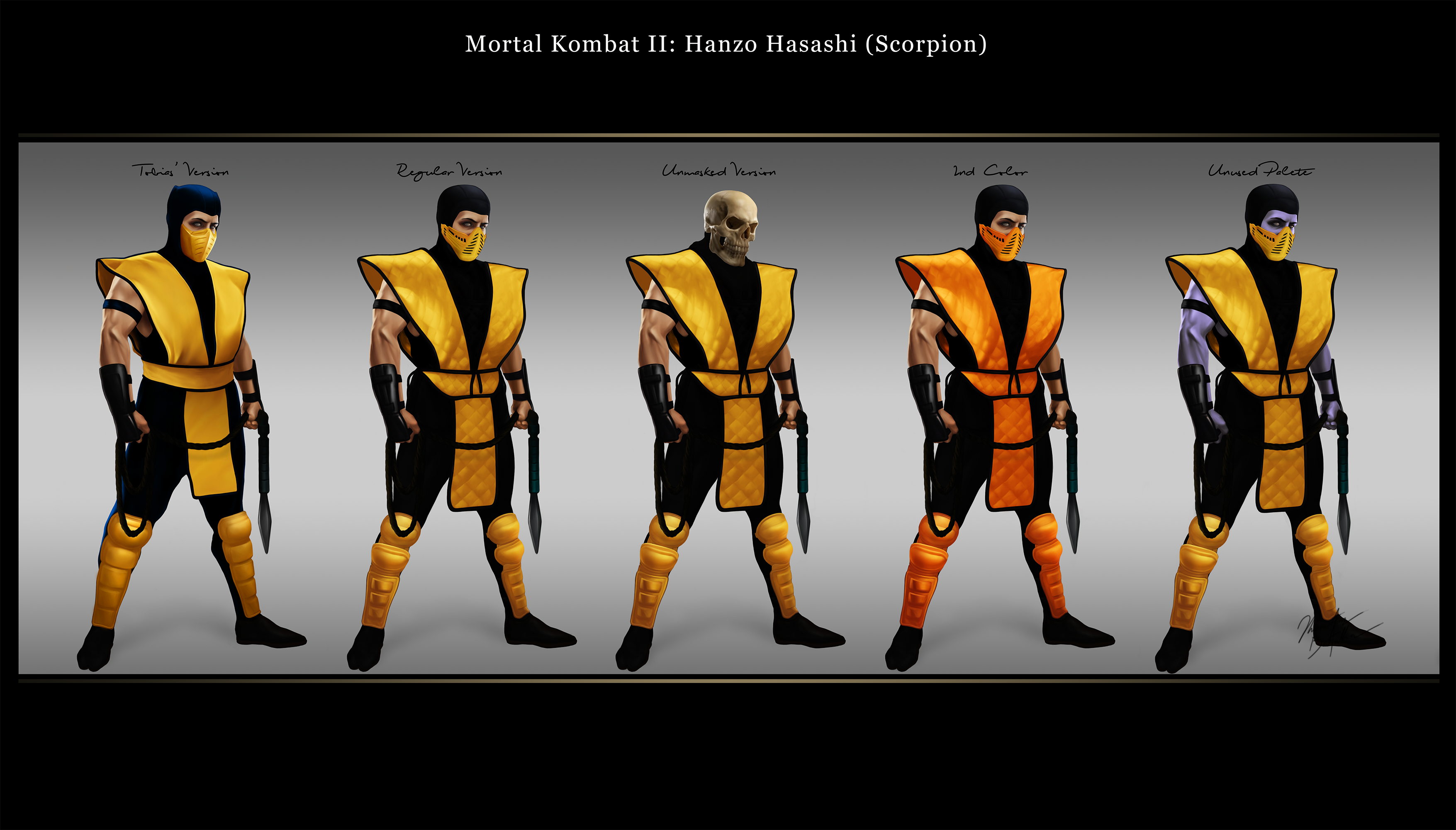 Kano evolution by RamFromSamara on DeviantArt