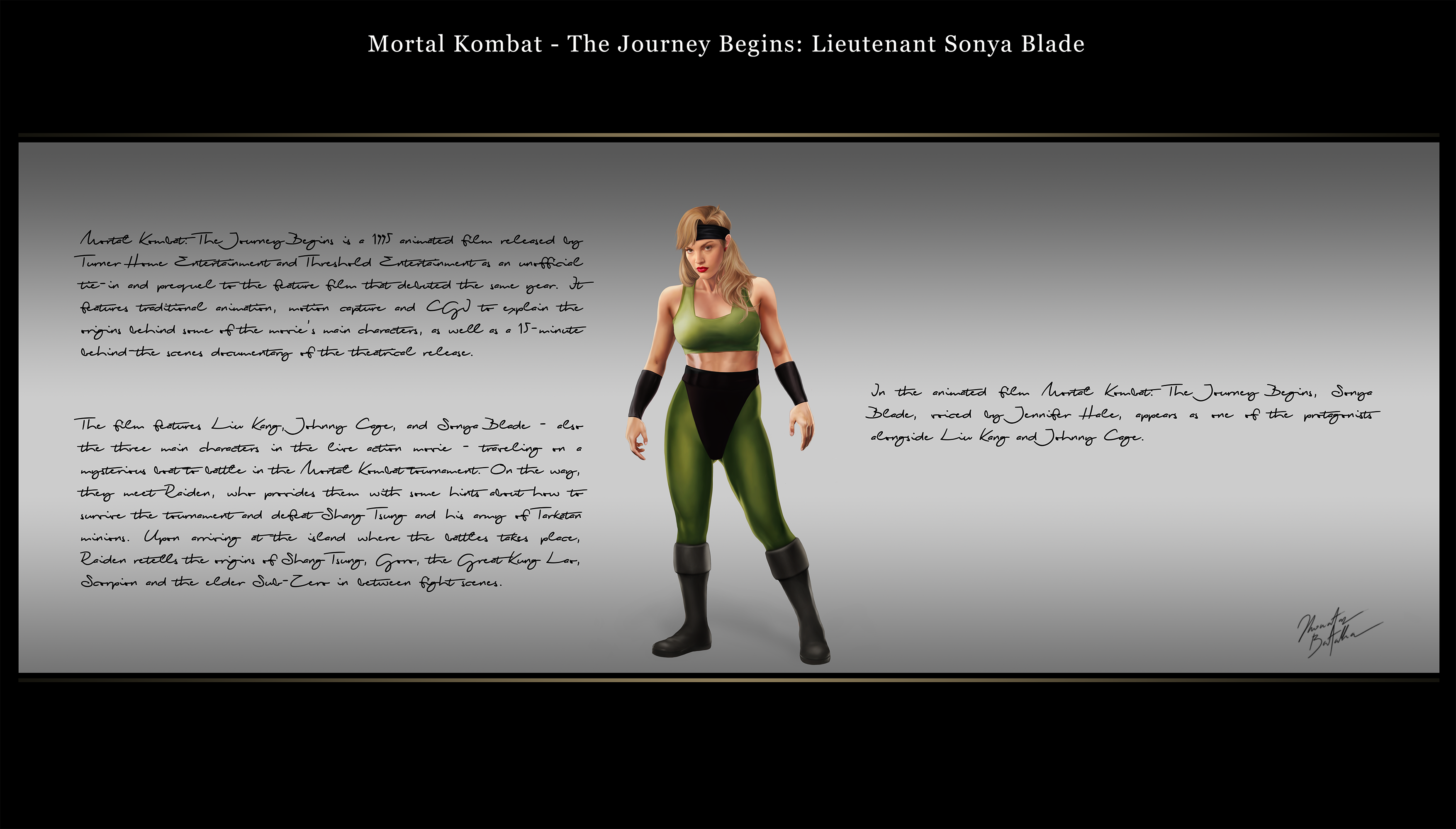 Mortal Kombat The Journey Begins Sonya Blade By JhonatasBatalha On mortal-kombat-the-journey-begins-sonya-blade-by-jhonatasbatalha-on