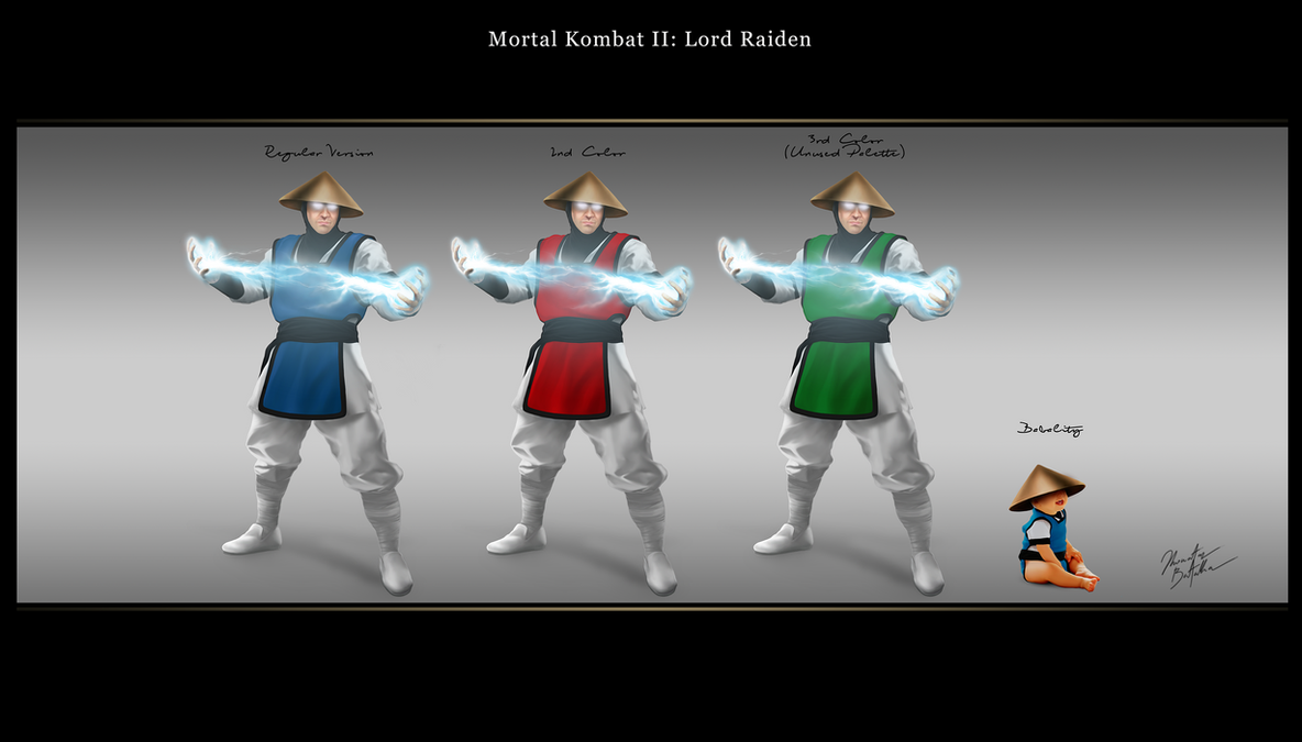 Mortal Kombat II: Lord Raiden by JhonatasBatalha on DeviantArt
