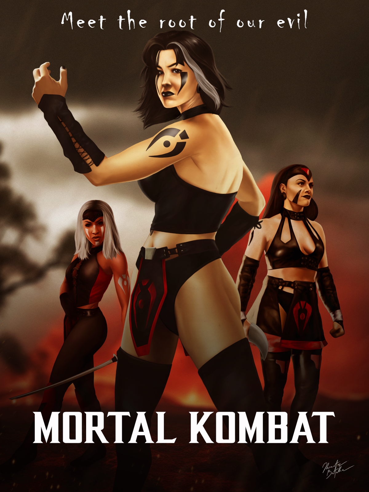 Mortal Kombat 4: Tanya by JhonatasBatalha on DeviantArt