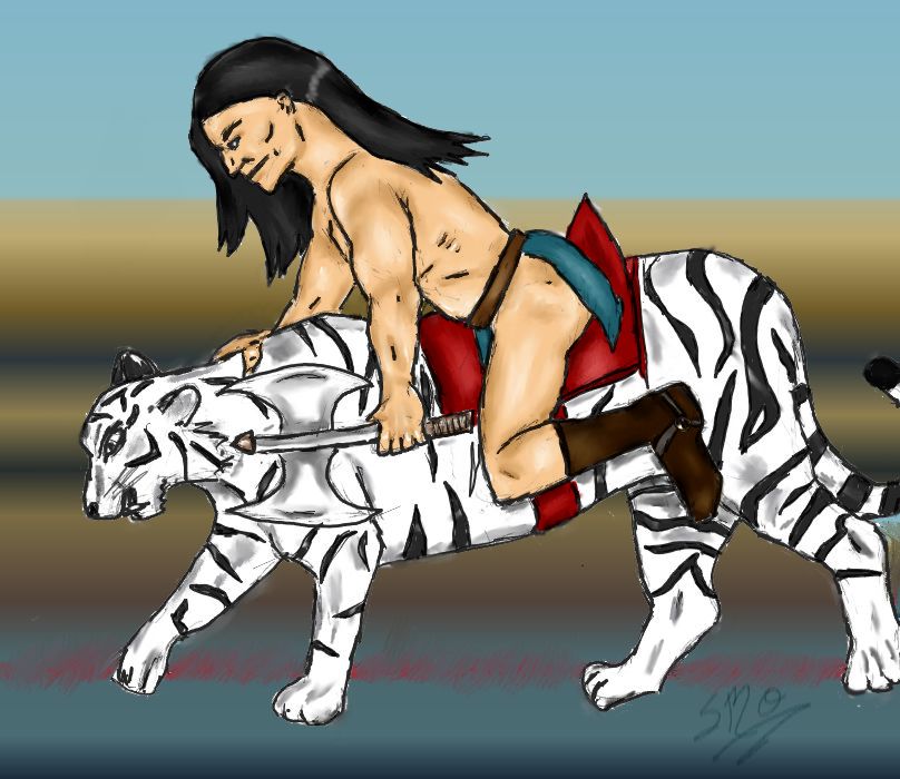 Nathan and Jasper colored