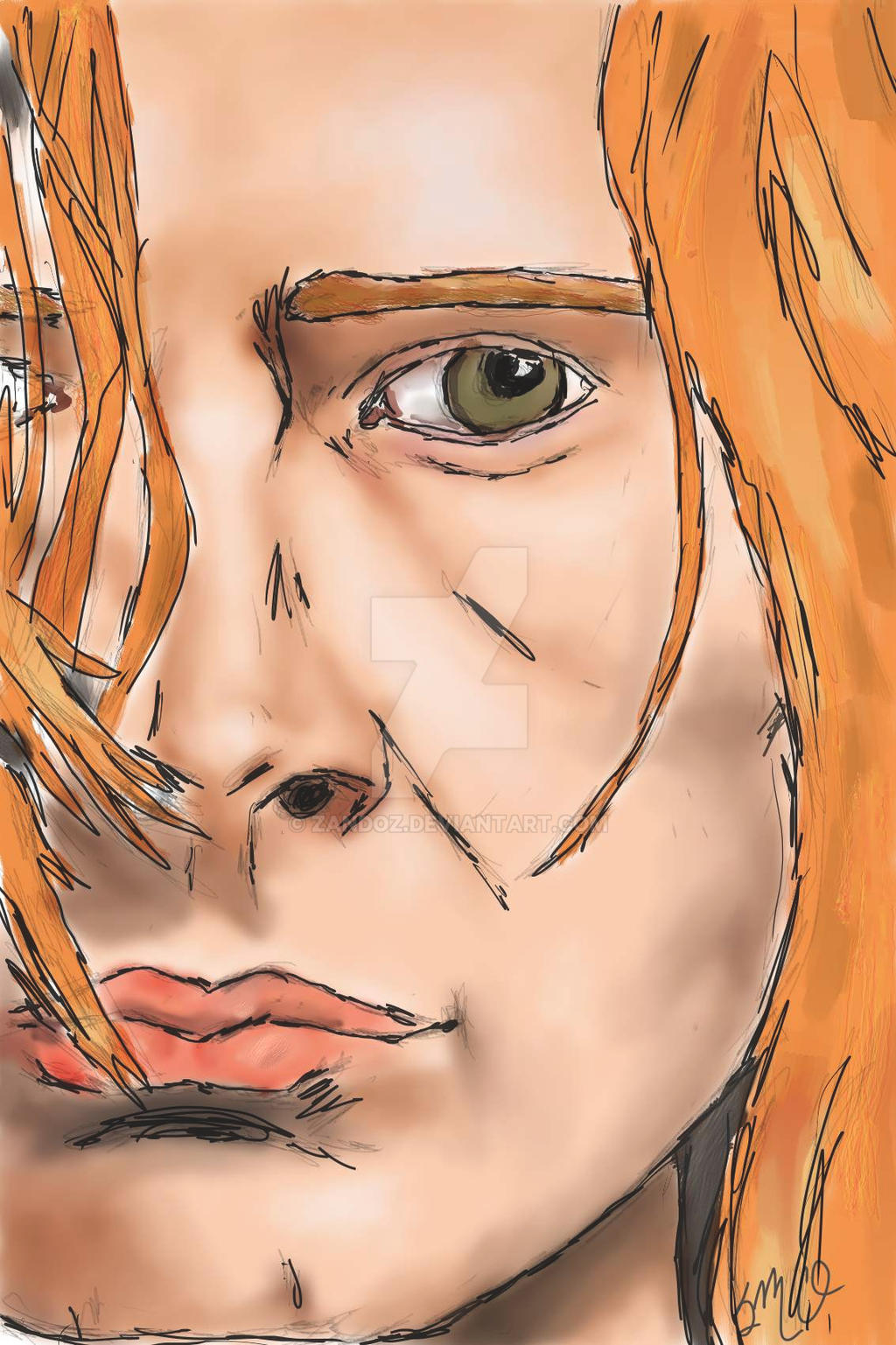Dave Mustaine Portrait