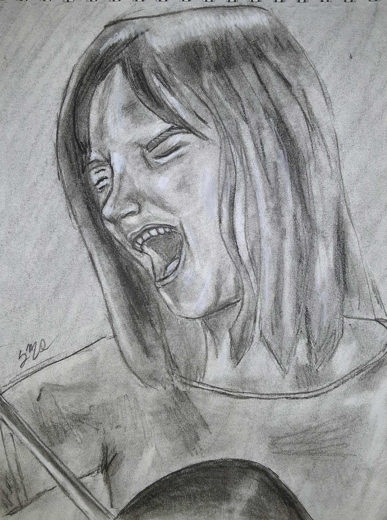 Moar Steve Marriott Charcoal