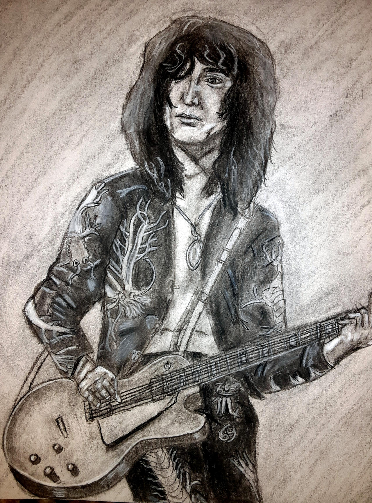 Jimmy Page with Guitar