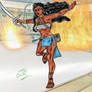 Dejah Thoris Ship Attack