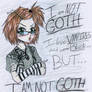 I am NOT Goth