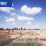 Free Matte Lightroom Preset