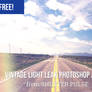 Free Vintage Light Leak Photoshop Action