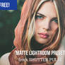 Free Matte Lightroom Preset