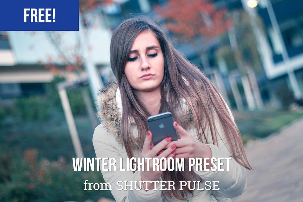Free Winter Lightroom Preset