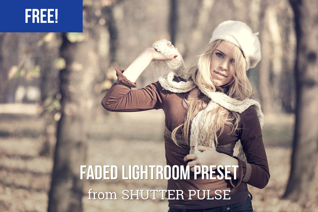 Free Faded Lightroom Preset