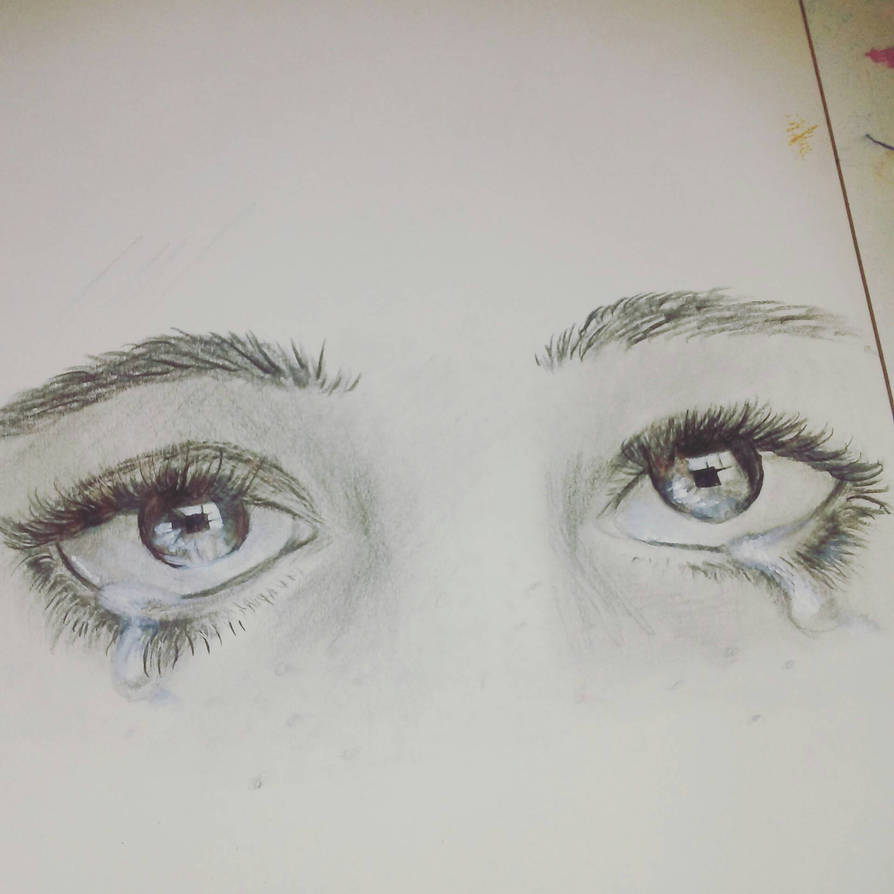 Sad Eyes - Pencil Drawing by ShampooMasta on DeviantArt