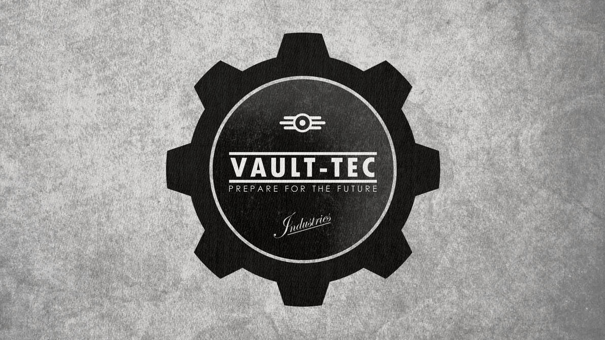 Out prepared. Логотип Vault Tec. Fallout 4 Vault-Tec. Fallout убежище логотип. Fallout плакаты Vault Tec.
