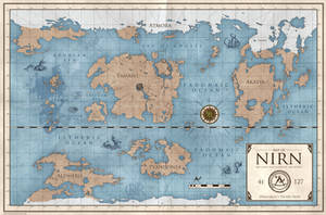 The Elder Scrolls: World Map of Nirn