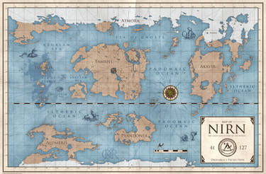 The Elder Scrolls: World Map of Nirn