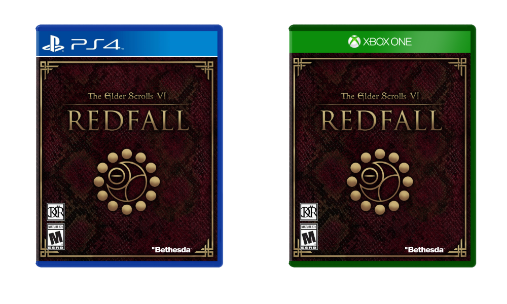 The Elder Scrolls VI: Redfall - Game Covers by okiir on DeviantArt