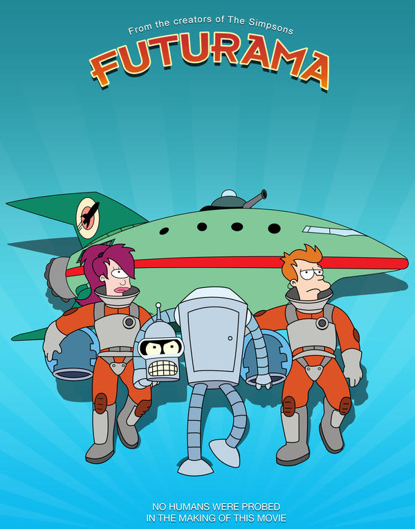Futurama Movie Poster by BTNH108464
