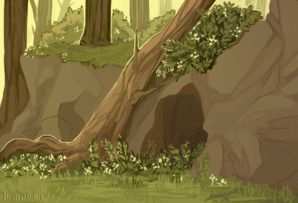 TDC | AspenClan Medicine Cat Den by DragonWarriorCat on DeviantArt