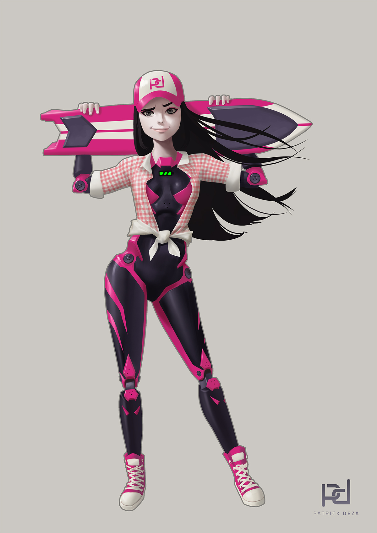 Android Character Design by patrickdeza on DeviantArt